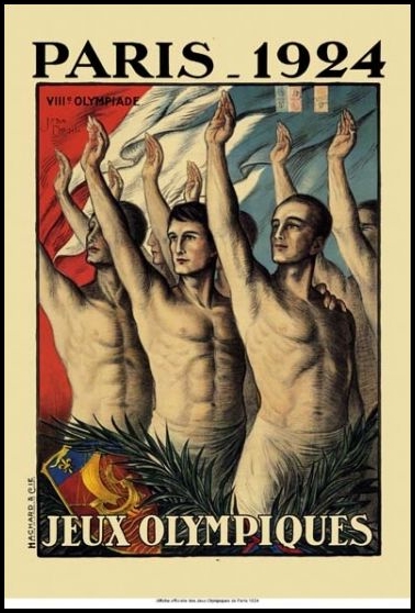 Plakat Igrzysk Olimpijskich w Paryżu w 1924 r.