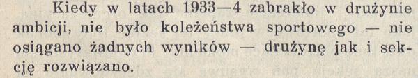 Tak komentowała powyższy fakt jednodniówka „Zamiast uroczystości jubileuszowych z okazji 10-lecia Akademickiego Związku Sportowego”, Lwów 1934,  s. 13.